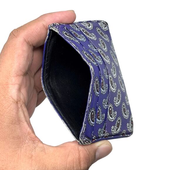 Balenciaga Paisley Cardholder Wallet - Picture 13 of 14